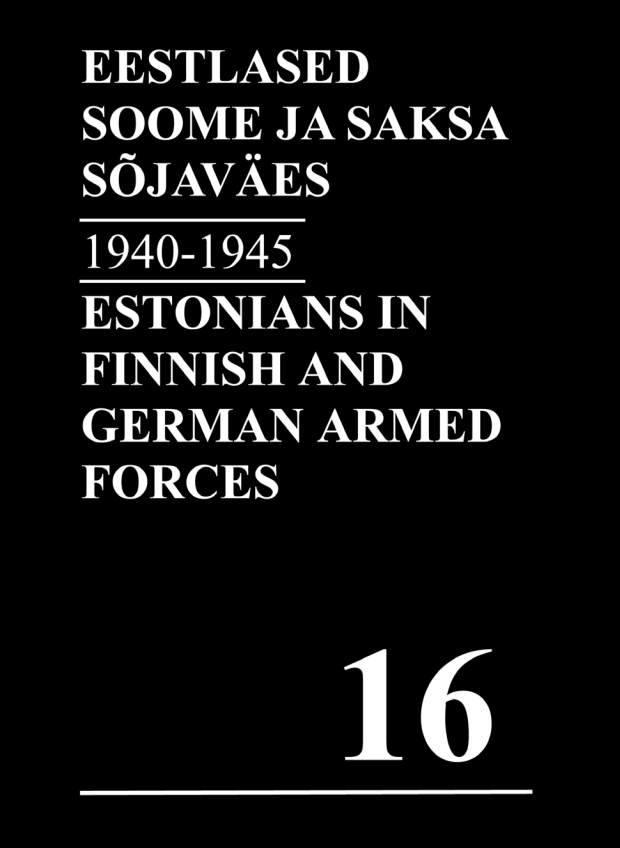 Raamat "Eestlased Soome ja Saksa sõjaväes 1940-1945 (M-Y)"